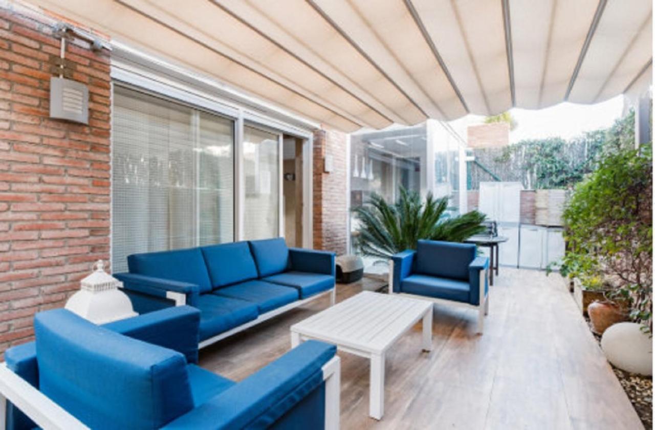 Bonito Duplex Con Piscina En Barcelona&Playa Apartment Tiana Exterior foto